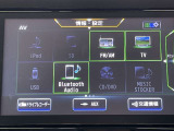 Bluetooth対応のナビです。スマートフォンにダウンロードしてある音楽を聴いたり電話も可能です!