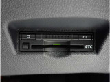 ETC車載器付きです。高速道路の料金所もスムーズに通過できます。