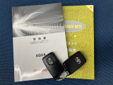 車両取扱説明書/メンテナンスノート/(保証書)/ (スマートキー・キーレス)/ スペアキー揃っております♪