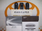 スマートキー&エンジンスターター付。取扱説明書とメンテナンスノートもあります☆品質評価シート付いてます!トヨタ認定中古車ライト!!
