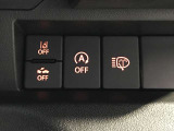 運転席回りのスイッチで安全装備のON/OFFも簡単に!