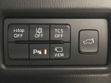 運転席回りのスイッチで安全装備のON/OFFも簡単に!