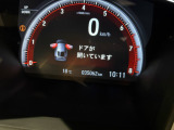 見やすいメーター表示が安全運転のサポートをしてくれます!
