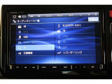 CD・DVD・SDオーディオ・Bluetoothオーディオ再生可能。フルセグTV視聴可能。