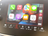 ●Apple Car Play:スマホとの有線接続で、ナビ・オーディオ再生などスマホのアプリ機能が画面でも使える便利機能です!