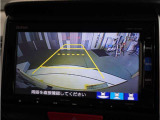 【バックカメラ】後退時も安心。リバース連動で画面が切り替わるのでとっても便利。