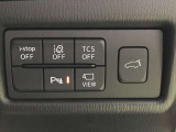 運転席回りのスイッチで安全装備のON/OFFも簡単に!