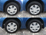 タイヤサイズは185/70R14です。