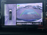 上からの視点で狭い駐車場への駐車などに役立つアラウンドビューモニターです♪