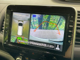 【アラウンドビューモニター】専用のカメラにより、上から見下ろしたような視点で360度クルマの周囲を確認することができます☆死角部分も確認しやすく、狭い場所での切り返しや駐車もスムーズに行えます。