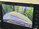 【バックカメラ】駐車時に後方がリアルタイム映像で確認できます。大型商業施設や立体駐車場での駐車時や、夜間のバック時に大活躍!運転スキルに関わらず、今や必須となった装備のひとつです!