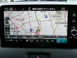 ナビゲーションを装備。多彩な機能で快適ドライブをアシスト。オーディオ機能も充実していますね。