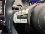 ステアリングにオーディオ操作スイッチが付いています。オーディオ画面に直接タッチしなくても操作が出来ますので、運転に集中できます。