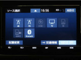 車内でCD等、多彩なメディアをお楽しみ頂けます♪
