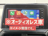オーディオレスです。お好きなオーディオ類を装着できます