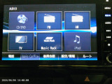 フルセグテレビ搭載。DVD・CD再生に対応しています。
