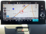 純正9インチ画面コネクトディスプレーを搭載!情報量や検索スピードの速さが魅力的♪初めて行く場所も安心で快適なドライブをお楽しみいただけます♪