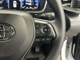 前方の車との車間を設定し、スピードを上げたり緩めたりを自動で行ってくれる追尾式の「レーダークルーズ」。上級装備の一つです!高級車にしかつかない嬉しい機能です。