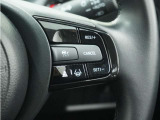 ◆アダプティブクルーズコントロール◆予め設定した車速内でクルマが自動的に加減速。前走車との適切な車間距離を維持しながら追従走行します。【LKAS】車線維持支援システムでステアリング操作を支援。
