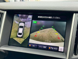空から見下ろしているかのような視点で周囲を確認できるアラウンドビューモニター!
