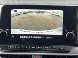 アラウンドビューモニター。画面を一つに切り替え可能です。