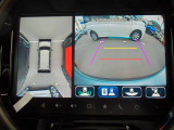 ナビの画面は俯瞰して見通せる全方位モニターを兼☆