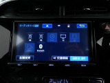【オーディオ選択画面】AM/FMの切替や、交通情報もこちらの画面から選択できます。