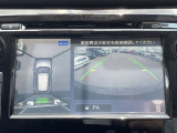 上から見たような画像で車庫入れなどに便利なアラウンドビューモニター