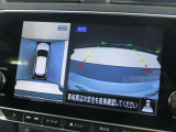 周囲の状況が分かるアラウンドビューモニター搭載。苦手な縦列駐車もこれがあれば安心ですね。