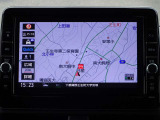 【ナビ】メモリーナビ(MM321D-L)付きです。目的地を設定すれば初めての場所でも簡単に行くことができます。もちろん音楽だって聴けちゃいます♪