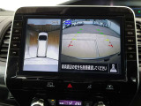 アラウンドビュー☆空から見下ろすような視点で、スムーズな駐車と安全確認をサポート!運転の心強い味方になってくれます♪