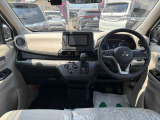 開放感のある運転席です。