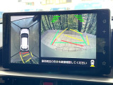 【パノラミックビューモニター】専用のカメラにより、上から見下ろしたような視点で360度クルマの周囲を確認することができます☆死角部分も確認しやすく、狭い場所での切り返しや駐車もスムーズに行えます。