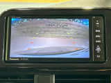 【バックカメラ】駐車時に後方がリアルタイム映像で確認できます。大型商業施設や立体駐車場での駐車時や、夜間のバック時に大活躍!運転スキルに関わらず、今や必須となった装備のひとつです!
