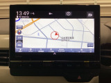 ワイド画面のナビゲーションはフルセグTV、インターナビ対応のGathers純正メモリーナビを搭載しています。Bluetoothオーディオ機能がありますので、スマートフォンなどの音楽も再生できます。