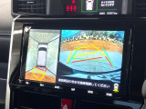 【パノラミックビューモニター】専用のカメラにより、上から見下ろしたような視点で360度クルマの周囲を確認することができます☆死角部分も確認しやすく、狭い場所での切り返しや駐車もスムーズに行えます。