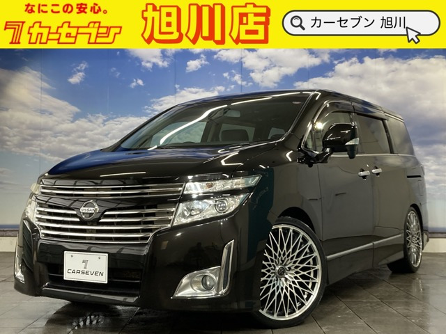 エルグランド 2.5 ライダー 4WD 21インチ社外AW スタッドレス付