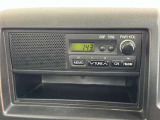 AM/FMラジオ付き。