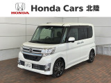 全国納車可 第三者機関証明書付 1年保証 ワンオ-ナ- ナビ TV Rカメラ BTオ-ディオ DVD 衝突軽減B ドラレコ ETC装備のダイハツのタントカスタム RSトップエディションSA2入庫!