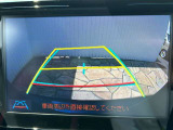 バックガイドモニター装着車は後退時の強い味方です!車庫入れや縦列駐車の際、後退操作の参考になるガイドラインをナビ画面に表示します。