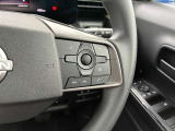 ハンドルには各種スイッチがありますが、運転中でも操作がしやすくなっております。