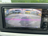 バックカメラで駐車も楽々