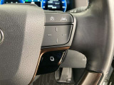 前方の車との車間を設定し、スピードを上げたり緩めたりを自動で行ってくれる追尾式の「レーダークルーズ」。上級装備の一つです!高級車にしかつかない嬉しい機能です。