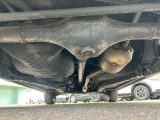 下回りの状態です。錆が少ない車です。