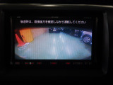 バックカメラの画像です。車庫入れの安心感がアップしますね。