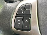 【ステアリングスイッチ】運転中、前方から目線をそらすことなく、オーディオ等の操作が可能な便利機能!安心&快適なドライブを演出してくれます♪
