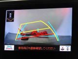 バックガイドモニターを装備しています、車庫入れもラクラクです。