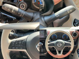 ステアリングスイッチでオーディオ操作が手元でできるので、ハンドルから手を離さずに運転できます。
