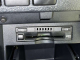 ETC車載器付きです。高速道路の料金所もスムーズに通過できます。