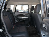 ゆったり座れるリヤシート